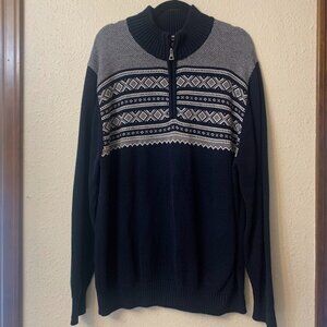 Weatherproof Vintage Quarter-Zip Sweater - Mens Size XL - EUC